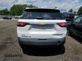 2019 Chevrolet Traverse LT Cloth with VIN 1GNEVGKW1KJ138314, listed as a Copart auction lot 61954473 with 56,718 mi miles. Bid and sale history available at carsss.com. Image 6.