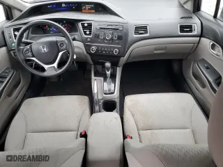 2015 Honda Civic Sedan LX with VIN 2HGFB2F55FH549380, listed as a Copart auction lot 52344955 with 91,236 mi miles and Clean Title. Bid and sale history available at carsss.com. Image 8.