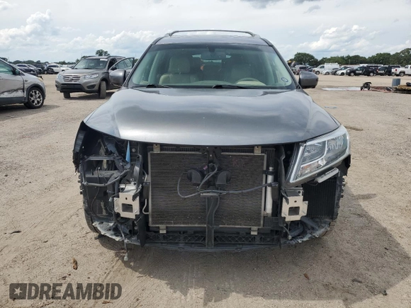 2015 Nissan Pathfinder SL with VIN 5N1AR2MN4FC641165, listed as a Copart auction lot 58033095 with 126,494 mi miles and Salvage title. Bid and sale history available at DreamBid. Image 5.