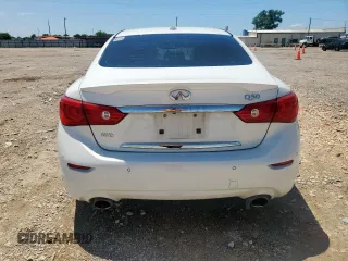2014 Infiniti Q50 Sport with VIN JN1BV7AR6EM695314, listed as a Copart auction lot 59953085 with 161,085 mi miles and Clean title. Bid and sale history available at DreamBid. Image 6.