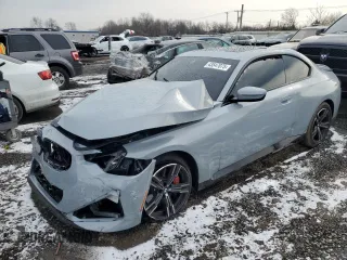 2024 BMW 2 Series 230i xDrive with VIN 3MW33CM01R8E41510, listed as a Copart auction lot 43547075 with Not provided miles and Salvage title. Bid and sale history available at DreamBid. Image 1.
