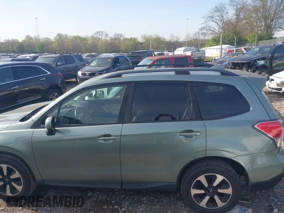 2017 Subaru Forester Premium with VIN JF2SJADC8HH425268, listed as a IAAI auction lot 41962029 with 158,077 mi miles. Bid and sale history available at carsss.com. Image 14.