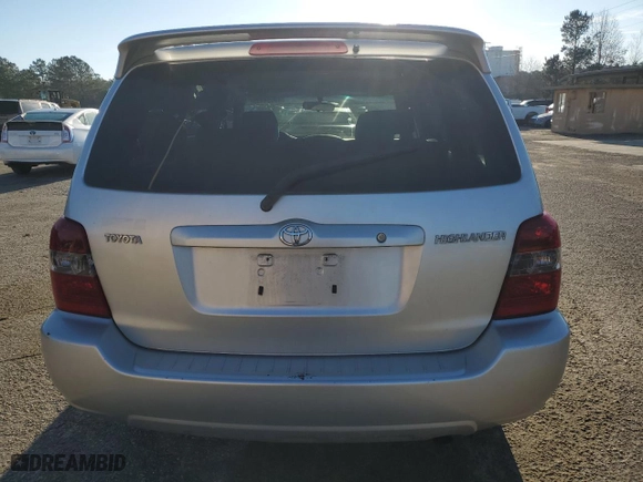 2007 Toyota Highlander with VIN JTEGD21A270158948, listed as a Copart auction lot 49694495 with 178,781 mi miles and Salvage Title. Bid and sale history available at carsss.com. Image 6.