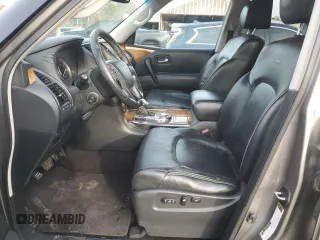 2013 Infiniti QX56 with VIN JN8AZ2NF1D9550722, listed as a Copart auction lot 42160175 with 243,578 mi miles and Salvage title. Bid and sale history available at DreamBid. Image 7.