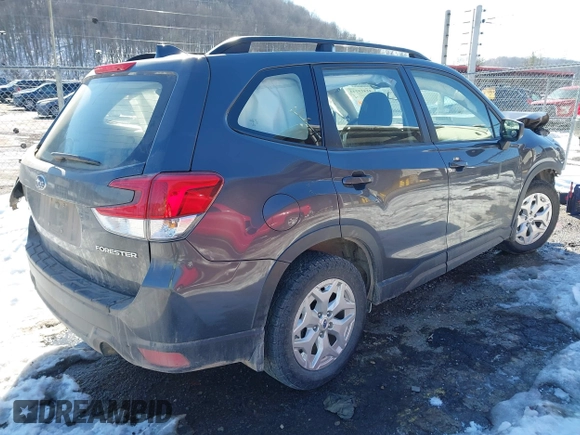 2021 Subaru Forester with VIN JF2SKADC8MH525278, listed as a IAAI auction lot 41419243 with 72,555 mi miles. Bid and sale history available at carsss.com. Image 4.