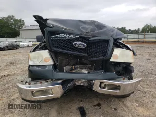 2005 Ford F-150 XL with VIN 1FTPF12585NA63952, listed as a Copart auction lot 74300474 with 98,379 mi miles and Salvage Title. Bid and sale history available at carsss.com. Image 5.