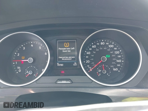 2021 Volkswagen Tiguan SE with VIN 3VV3B7AX0MM008809, listed as a IAAI auction lot 42077986 with 70,780 mi miles and . Bid and sale history available at DreamBid. Image 7.