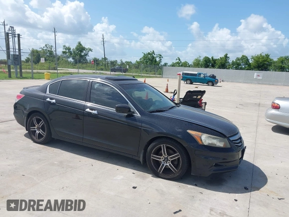 2011 Honda Accord EX-L with VIN 1HGCP3F81BA019579, listed as a IAAI auction lot 42457961 with 196,564 mi miles and . Bid and sale history available at DreamBid. Image 1.