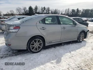 2010 Lexus HS 250h with VIN JTHBB1BAXA2009095, listed as a Copart auction lot 87185274 with 105,470 mi miles and Salvage Title. Bid and sale history available at DreamBid. Image 3.