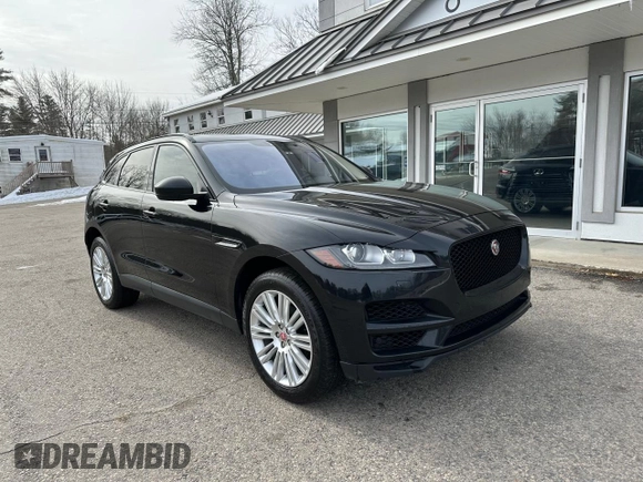 2017 Jaguar F-Pace 20d Premium with VIN SADCJ2BN5HA096670, listed as a Copart auction lot 49118245 with 146,291 mi miles and Clean Title. Bid and sale history available at DreamBid. Image 1.