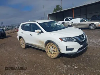 2017 Nissan Rogue SL with VIN JN8AT2MV7HW010163, listed as a IAAI auction lot 41638893 with 93,531 mi miles. Bid and sale history available at carsss.com. Image 1.