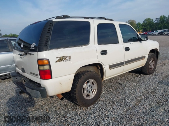 2005 Chevrolet Tahoe LS with VIN 1GNEK13T35J196245, listed as a IAAI auction lot 42131331 with 316,396 mi miles and . Bid and sale history available at DreamBid. Image 4.