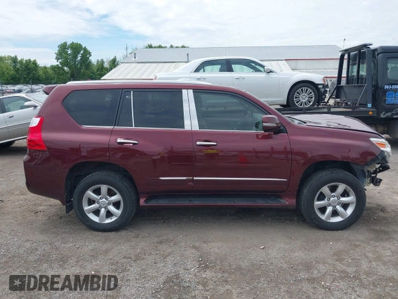 2012 Lexus GX 460 with VIN JTJBM7FX8C5040583, listed as a IAAI auction lot 42356538 with 166,781 mi miles and . Bid and sale history available at DreamBid. Image 14.
