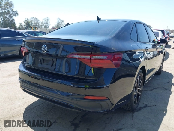 2023 Volkswagen Jetta Sport with VIN 3VWBM7BU1PM041957, listed as a IAAI auction lot 42293989 with 31,737 mi miles and . Bid and sale history available at DreamBid. Image 4.