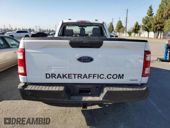 2021 Ford F-150 XL with VIN 1FTMF1EP3MKE42566, listed as a Copart auction lot 47094005 with 20,142 mi miles and Clean title. Bid and sale history available at DreamBid. Image 6.