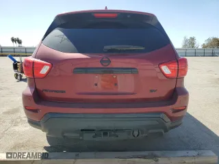 2020 Nissan Pathfinder SV with VIN 5N1DR2BN9LC600199, listed as a Copart auction lot 51447485 with 91,914 mi miles and Salvage Title. Bid and sale history available at carsss.com. Image 6.