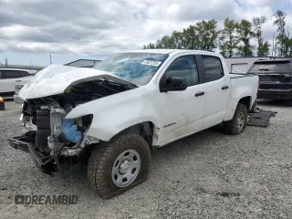 2019 Chevrolet Colorado 2WD Work Truck z VIN 1GCGSBEA1K1314601, wystawiony jako Copart lot #59621255 z przebiegiem 72 863 mil mil oraz Szkoda całkowita • Salvage title. Historia ofert i sprzedaży dostępna na DreamBid. Obrazek 1.