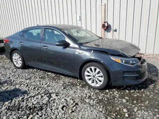 2016 Kia Optima EX with VIN 5XXGU4L30GG088346, listed as a Copart auction lot 47908124 with 107,813 mi miles and Salvage Title. Bid and sale history available at carsss.com. Image 4.