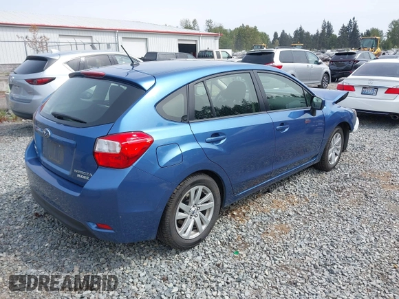 2015 Subaru Impreza Premium с VIN JF1GPAC66FH214426, выставлен на аукционе IAAI как лот 42163094 с пробегом 133 436 миль миль и . История ставок и продаж доступна на DreamBid. Изображение 4.