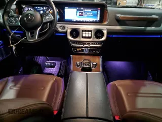 2020 Mercedes-Benz G with VIN W1NYC6BJ8LX345414, listed as a Copart auction lot 86448874 with 14,261 mi miles and Salvage Title. Bid and sale history available at carsss.com. Image 8.