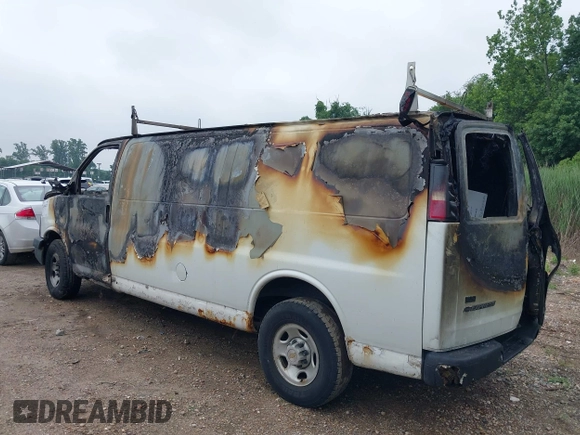 2004 Chevrolet Express Cargo with VIN 1GCGG29VX41203790, listed as a IAAI auction lot 42544137 with 95,779 mi miles and . Bid and sale history available at DreamBid. Image 13.