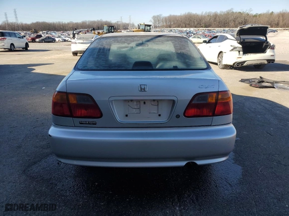 2000 Honda Civic VP with VIN 2HGEJ6614YH536447, listed as a Copart auction lot 46506085 with 302,724 mi miles and Salvage Title. Bid and sale history available at carsss.com. Image 6.