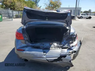 2017 Infiniti Q50 2.0t Premium with VIN JN1CV7AR2HM682617, listed as a Copart auction lot 49390875 with 152,586 mi miles and Salvage Title. Bid and sale history available at carsss.com. Image 6.