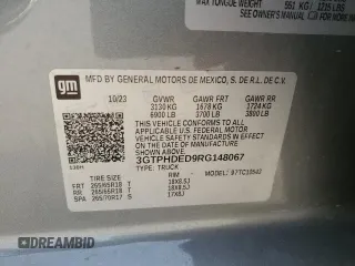 2024 GMC Sierra 1500 SLT с VIN 3GTPHDED9RG148067, выставлен на аукционе Copart как лот 53396235 с пробегом 27 449 миль миль и Чистый • Clean title. История ставок и продаж доступна на DreamBid. Изображение 12.