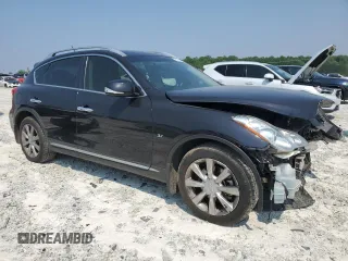 2017 Infiniti QX50 with VIN JN1BJ0RP4HM380084, listed as a Copart auction lot 59257815 with 112,651 mi miles and Salvage title. Bid and sale history available at DreamBid. Image 4.