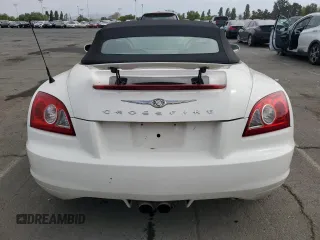 2005 Chrysler Crossfire Limited with VIN 1C3AN65L35X046887, listed as a Copart auction lot 55347975 with 155,037 mi miles and Clean Title. Bid and sale history available at DreamBid. Image 6.