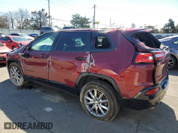 2018 Jeep Cherokee Latitude Tech Connect with VIN 1C4PJMCB4JD609019, listed as a Copart auction lot 49325535 with 87,270 mi miles and Salvage Title. Bid and sale history available at carsss.com. Image 2.