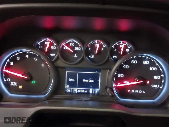2021 Chevrolet Silverado 1500 Custom Trail Boss with VIN 1GCPYCEF1MZ386922, listed as a IAAI auction lot 41858403 with 61,155 mi miles and . Bid and sale history available at DreamBid. Image 7.
