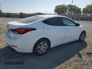 2016 Hyundai Elantra SE with VIN 5NPDH4AE8GH668797, listed as a Copart auction lot 60903675 with 99,404 mi miles and Salvage title. Bid and sale history available at DreamBid. Image 3.
