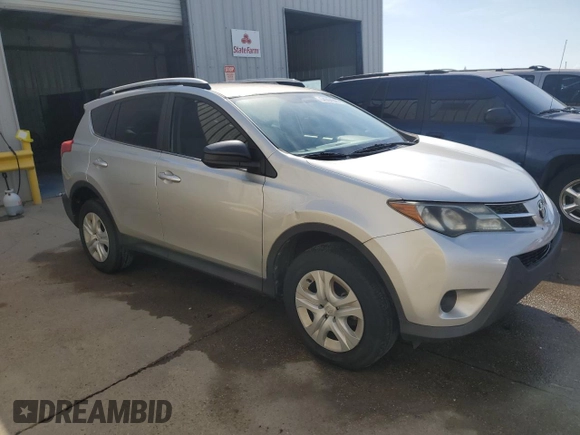 2013 Toyota RAV4 LE with VIN JTMZFREV6DD002011, listed as a Copart auction lot 54904965 with 26,167 mi miles and Salvage Title. Bid and sale history available at carsss.com. Image 4.