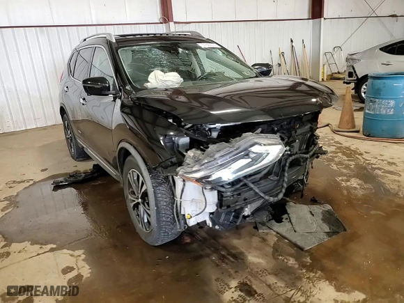 2017 Nissan Rogue SV with VIN JN8AT2MV5HW285465, listed as a Copart auction lot 51660035 with 99,308 mi miles and Salvage Title. Bid and sale history available at carsss.com. Image 13.