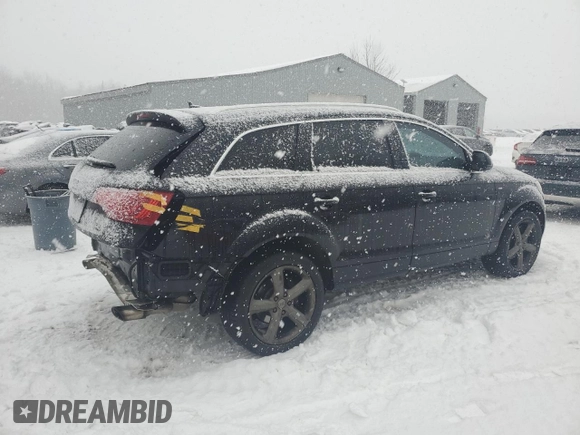 2015 Audi Q7 3.0T Vorsprung Edition with VIN WA1WGCFE0FD001297, listed as a Copart auction lot 43398965 with 136,498 mi miles and Salvage Title. Bid and sale history available at carsss.com. Image 3.