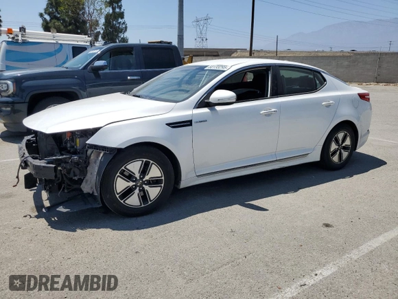 2013 Kia Optima EX with VIN KNAGM4AD4D5045377, listed as a Copart auction lot 60133295 with 197,475 mi miles and Salvage title. Bid and sale history available at DreamBid. Image 1.