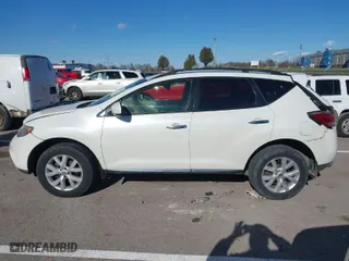 2013 Nissan Murano SL with VIN JN8AZ1MW4DW300680, listed as a IAAI auction lot 40841878 with 142,016 mi miles. Bid and sale history available at carsss.com. Image 14.