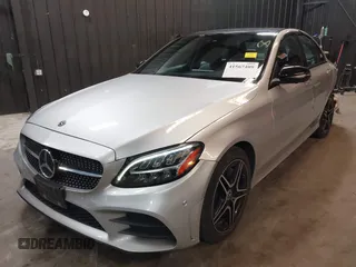 2020 Mercedes-Benz C 300 with VIN WDDWF8EB4LR549336, listed as a IAAI auction lot 41567409 with 19,642 mi miles and . Bid and sale history available at DreamBid. Image 2.