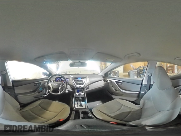 2012 Hyundai Elantra Limited with VIN KMHDH4AEXCU467706, listed as a Copart auction lot 57564845 with 112,065 mi miles and Salvage title. Bid and sale history available at DreamBid. Image 15.