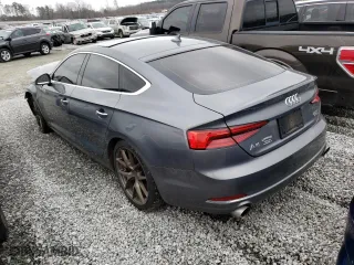 2018 Audi A5 Sportback Premium with VIN WAUANCF5XJA010957, listed as a Copart auction lot 42087053 with 94,293 mi miles. Bid and sale history available at carsss.com. Image 2.