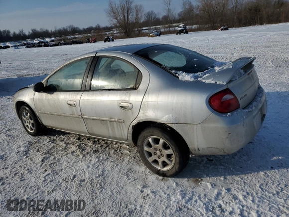 2003 Dodge Neon SXT with VIN 1B3ES56C33D182774, listed as a Copart auction lot 89039415 with 86,597 mi miles and Salvage Title. Bid and sale history available at carsss.com. Image 2.