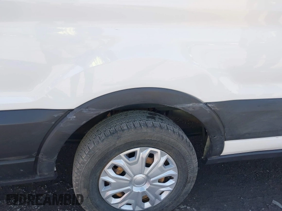 2021 Ford Transit Cargo with VIN 1FTBW3XG9MKA38848, listed as a IAAI auction lot 41838288 with 48,729 mi miles. Bid and sale history available at carsss.com. Image 6.