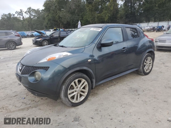 2013 Nissan Juke SV with VIN JN8AF5MR0DT204086, listed as a Copart auction lot 50861785 with 129,735 mi miles and Non Repairable. Bid and sale history available at carsss.com. Image 1.