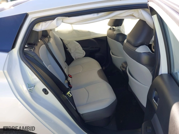 2022 Toyota Prius L Eco with VIN JTDKAMFU1N3162300, listed as a IAAI auction lot 41501371 with 16,521 mi miles. Bid and sale history available at carsss.com. Image 8.