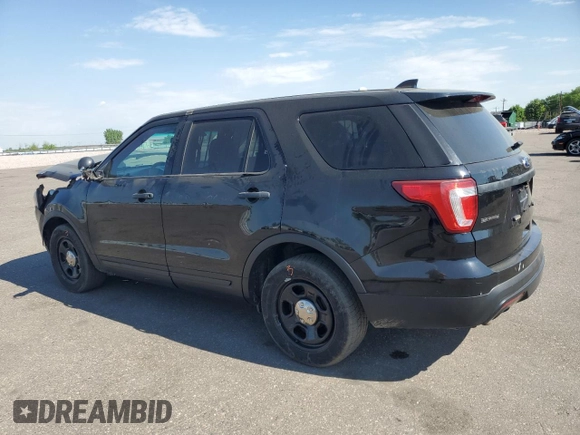 2017 Ford Police Interceptor Utility z VIN 1FM5K8AR0HGA89434, wystawiony jako Copart lot #54293765 z przebiegiem 142 813 mil mil oraz Szkody całkowita. Historia ofert i sprzedaży dostępna na DreamBid. Obrazek 2.