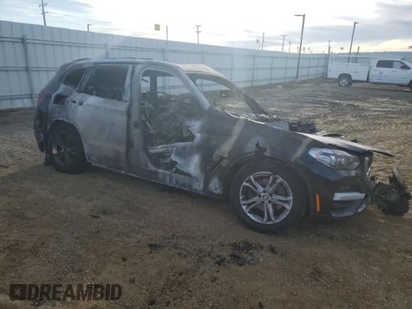 2020 BMW X3 sDrive30i with VIN 5UXTY3C00L9B24077, listed as a Copart auction lot 46340765 with 0 mi miles and Non Repairable. Bid and sale history available at carsss.com. Image 4.