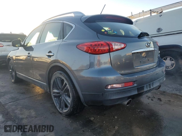 2014 Infiniti QX50 Journey with VIN JN1BJ0HR4EM191160, listed as a Copart auction lot 88097755 with 122,250 mi miles and Salvage Title. Bid and sale history available at carsss.com. Image 2.