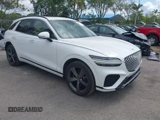 2025 Genesis GV70 Sport with VIN 5NMMCDTC3SH033082, listed as a IAAI auction lot 42116975 with 1,337 mi miles and . Bid and sale history available at DreamBid. Image 1.
