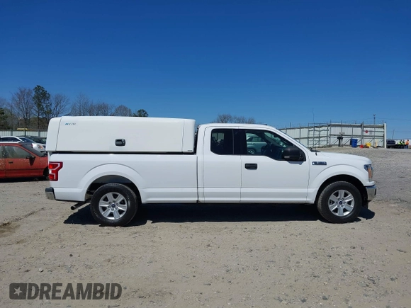 2018 Ford F-150 XL with VIN 1FTFX1C57JKF08037, listed as a IAAI auction lot 41863806 with 195,725 mi miles and . Bid and sale history available at DreamBid. Image 13.